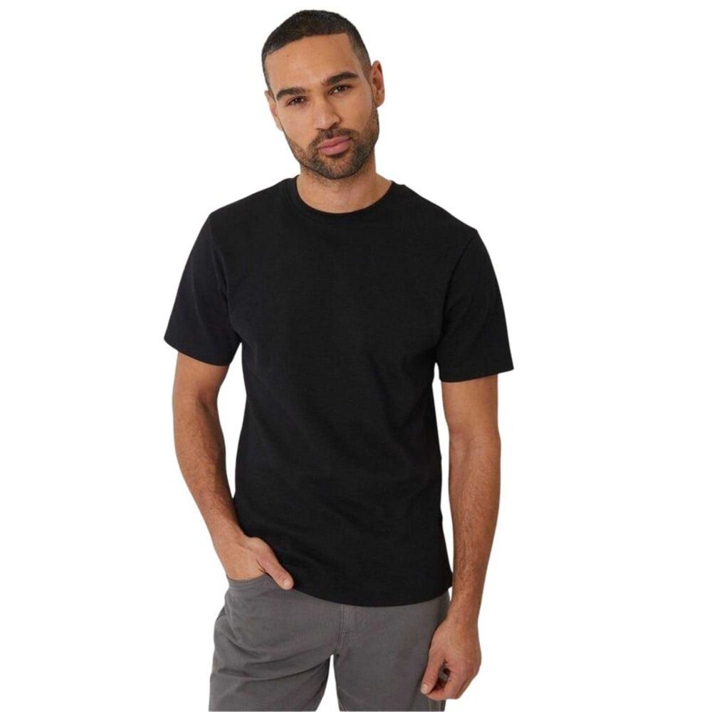 Threadbare Mens Ottoman T-Shirt / Black